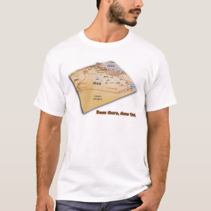 Camiseta Iraque - estado lá, feito isso
