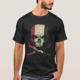 Camiseta Iraque Flag Skull Crossbones