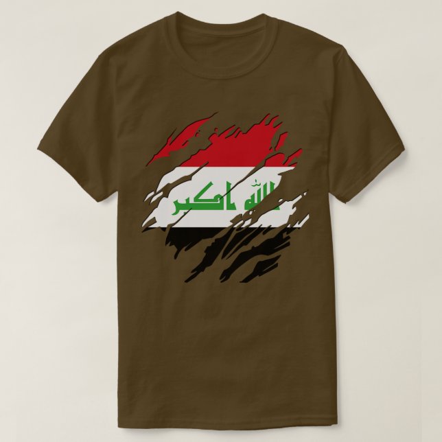 Camiseta Iraque sempre (Frente do Design)