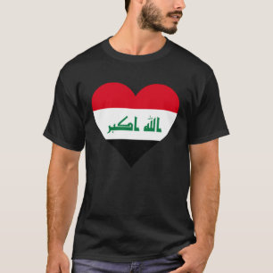Camiseta Iraque Sinalizador Iraque Oferta Amor Iraque