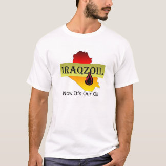 Camiseta Iraqzoil nosso óleo