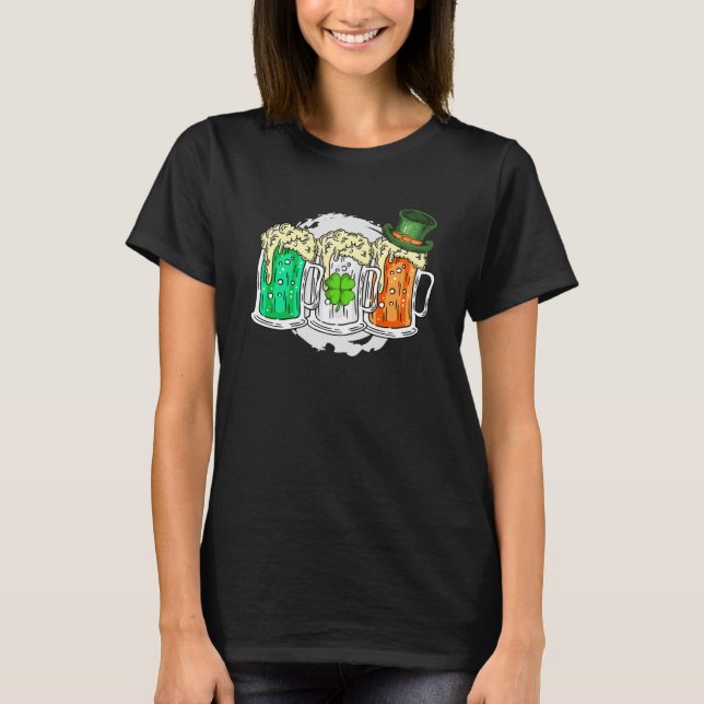Camiseta Ireland beer Irish St Patrick's Day (Frente)