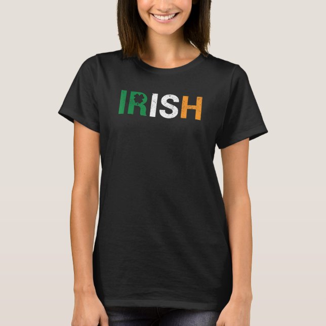 Camiseta Ireland Pride Funny Shamrock Leprechaun Patriotic  (Frente)