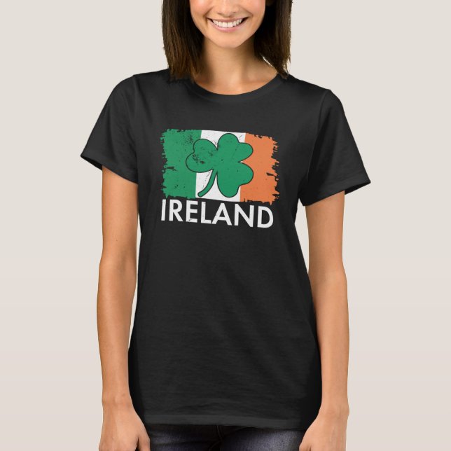 Camiseta Ireland USA America Irish Gaelic American  6 (Frente)