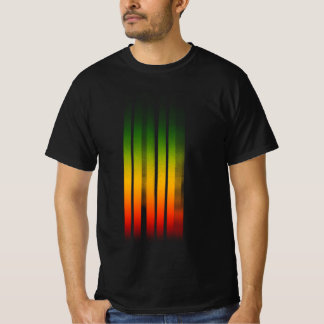 Camiseta Irie Blurred Effect Typografia Rasta Reggae