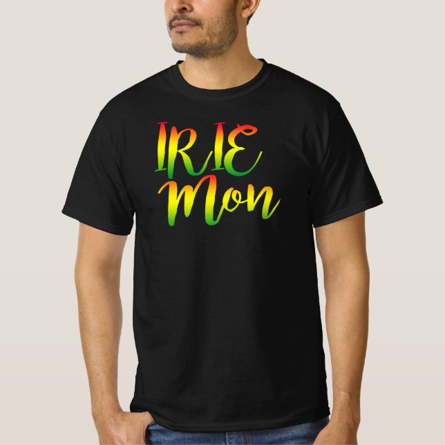 Camiseta Irie Mon - G00d Vibes Apenas Rasta Reggae Roots Te (Frente)