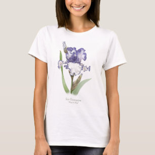 Camiseta Íris Roxa Enrugada