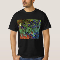 Írises de Vincent van Gogh, Arte do Jardim de Vint