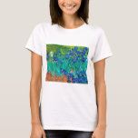 Camiseta Irises, Vincent van Gogh<br><div class="desc">Vincent Willem van Gogh (30 de março de 1853 - 29 de julho de 1890) foi um pintor holandês impressionista poste que se encontra entre as figuras mais famosas e influentes da história da arte ocidental. Em pouco mais de uma década, criou cerca de 2.100 trabalhos de arte, incluindo cerca...</div>