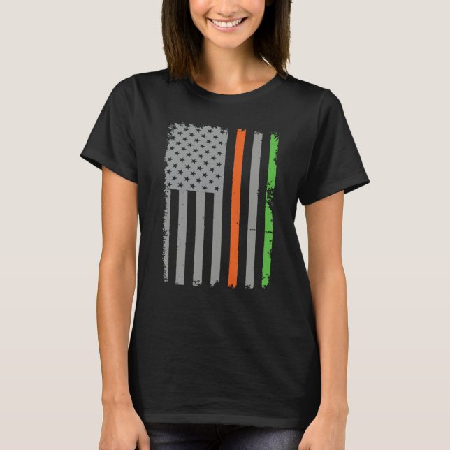 Camiseta Irish American Flag (Frente)