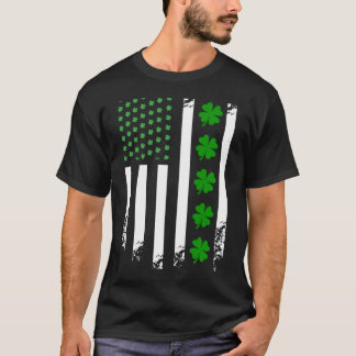 Camiseta Irish American Flag Ireland Flag Dia de São Patríc