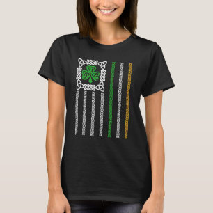 Camiseta Irish American Flag Ireland Flag Dia de São Patríc