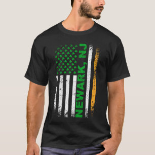 Camiseta Irish American Flag Newark, NJ