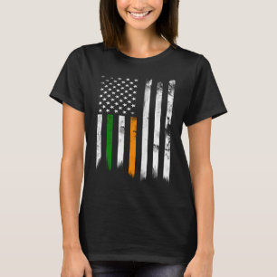Camiseta Irish American Flag Patriotic Ireland Flag Pats, R