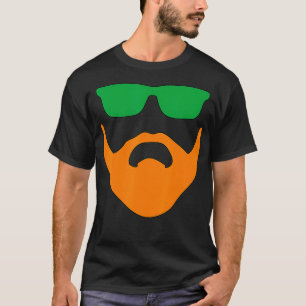 Camiseta Irish Beard Ireland Pattys Ginger Redhead Celti