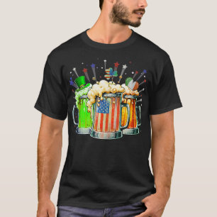 Camiseta Irish Beer Ireland - Partido do Bebendo Dia de São