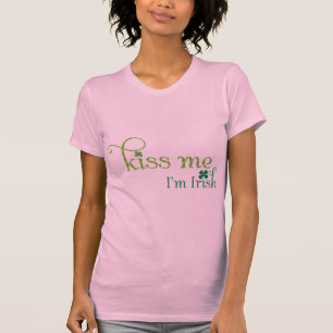 Camiseta IRISH :: beije-me eu sou irlandês