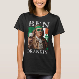 Camiseta Irish Ben Drankin Beer - Pattys Men And Women 7