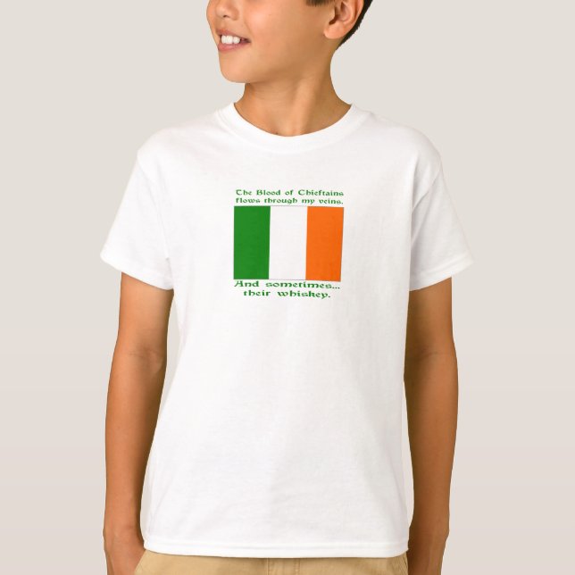 Camiseta Irish Blood e Whiskey (Frente)