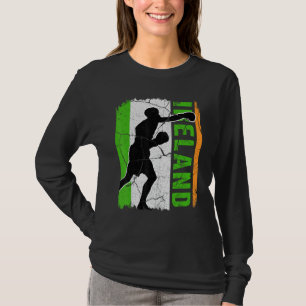 Camiseta Irish Boxing Team Irlanda Flag Boxas Luvas