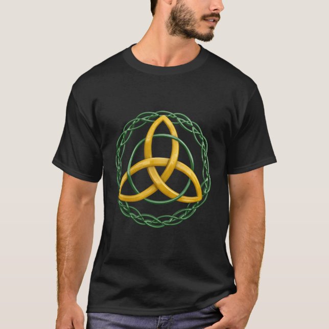 Camiseta Irish Celtic Trinity Knot (Frente)