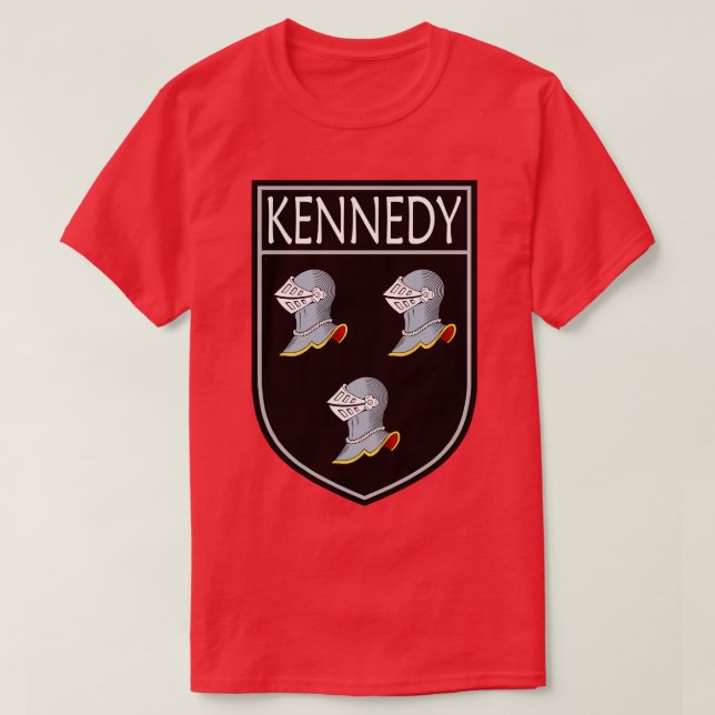 Camiseta Irish Clan Crest Kennedy (Frente do Design)