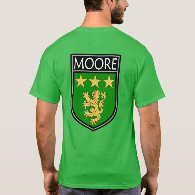 Camiseta Irish Clan Crest - Moore (Verso)