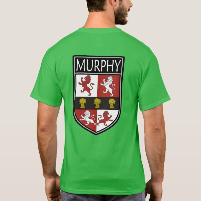 Camiseta Irish Clan Crest - Murphy (Verso)