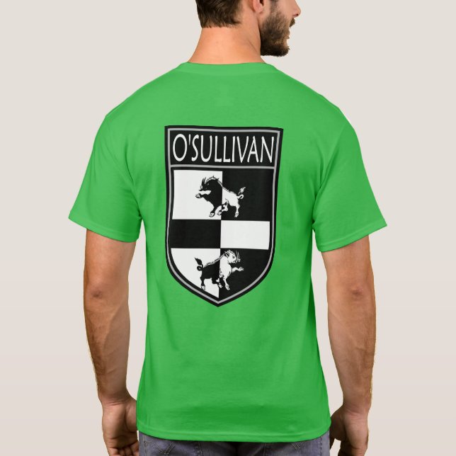 Camiseta Irish Clan Crest - O'Sullivan (Verso)