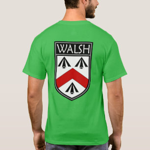 Camiseta Irish Clan Crest - Walsh