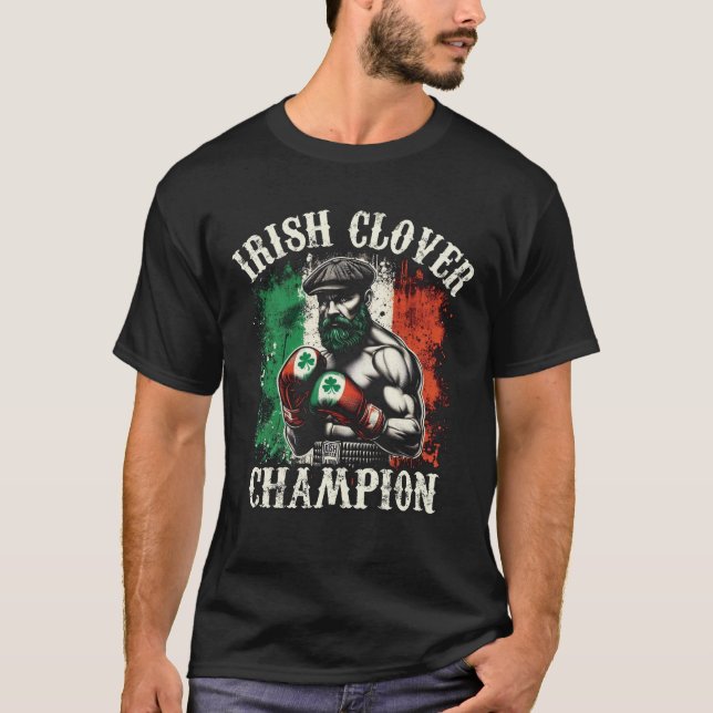 Camiseta Irish Clover Champion (Frente)
