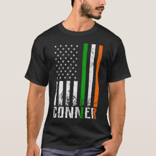 Camiseta Irish CONNER Family American Flag Irlanda