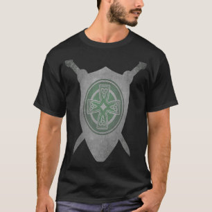 Camiseta Irish Cross Celtic Knot Antiga Trinity Symbol Swo