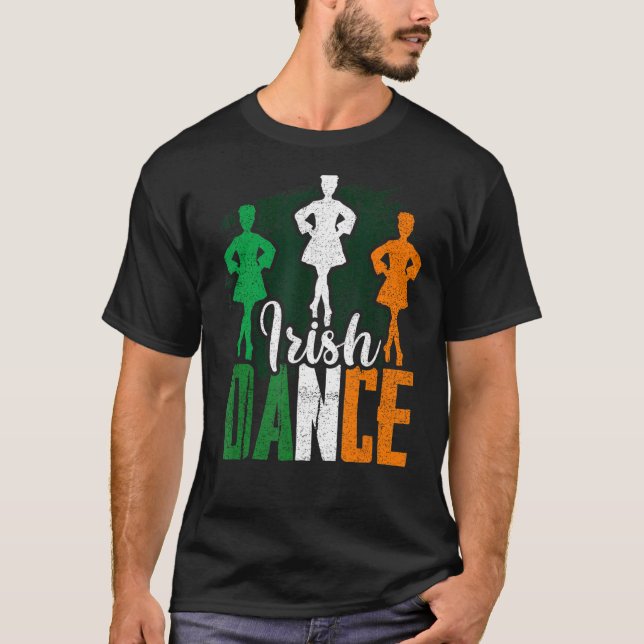 Camiseta Irish Dance Ireland Dancing (Frente)