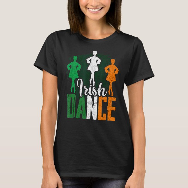 Camiseta Irish Dance Ireland Dancing (Frente)