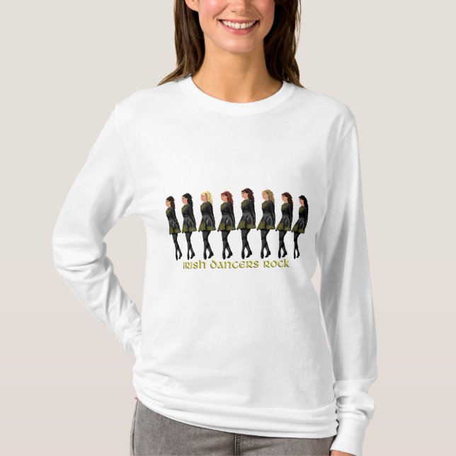 Camiseta Irish Dancers Rock (Frente)