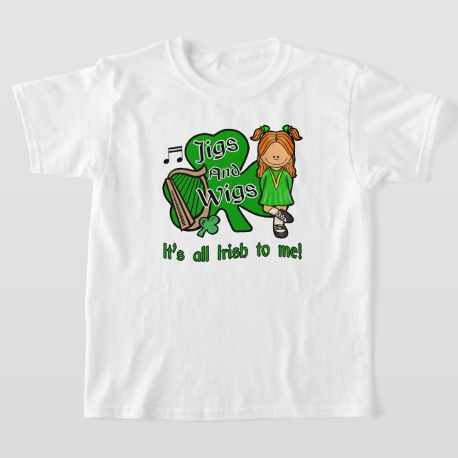 Camiseta Irish Dancing, Jigs and Wigs (Postura )