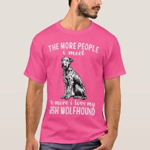 Camiseta Irish Dog Mais Pessoas Eu Conheço Quanto Mais Eu A