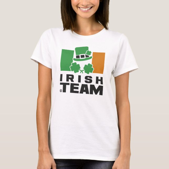 Camiseta IRISH EQUIPA 2 Mulher (Frente)