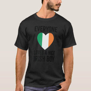 Camiseta Irish Flag All ama A Nice Irish Boy