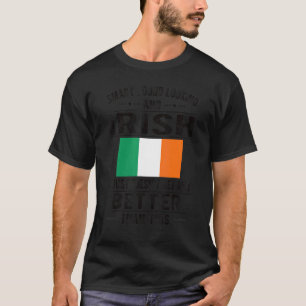 Camiseta Irish Flag de boa aparência
