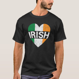 Camiseta Irish Flag Ireland Pride Funny Shamrock Leprechaun