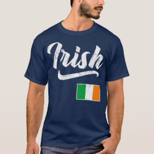 Camiseta Irish Flag Of Ireland Vintage Fade (Bandeira Irlan