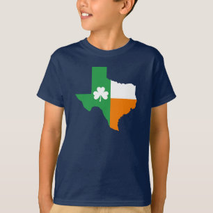 Camiseta Irish Flag of Texas