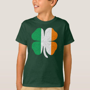 Camiseta Irish Flag Shamrock