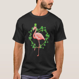 Camiseta Irish Flamingo Green Saint Patrick Day 2022 Lucky