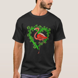 Camiseta Irish Flamingo Green Saint Patrick Day 2022 Lucky
