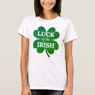 Camiseta Irish Four Leaf Clover
