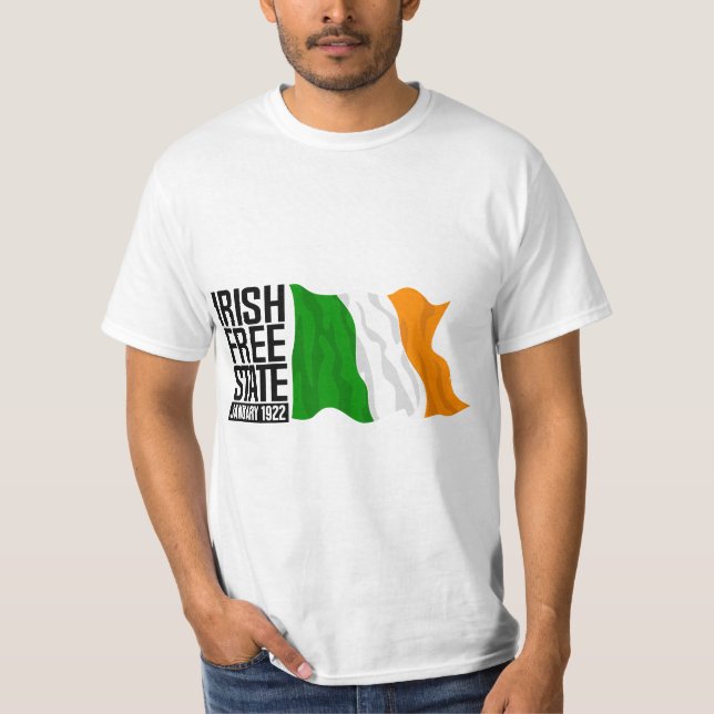 Camiseta Irish Free State Ireland Flag  (Frente)