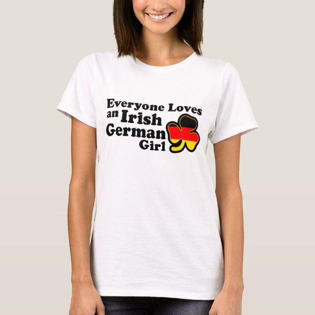 Camiseta Irish German Girl (Frente)
